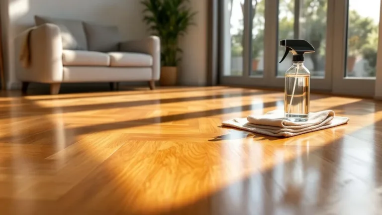 Geen azijn, geen was, deze simpele truc laat parket stralen als nieuw