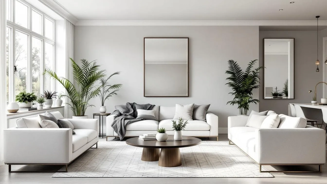 Geen grote meubels of verbouwing, deze truc maakt je woonkamer groter