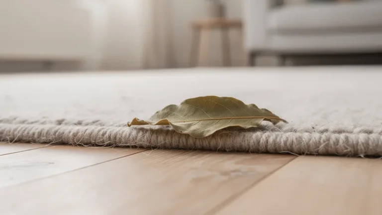 Huisvrouw deelt slimme truc: dit doet een laurierblad onder je tapijt voor je interieur