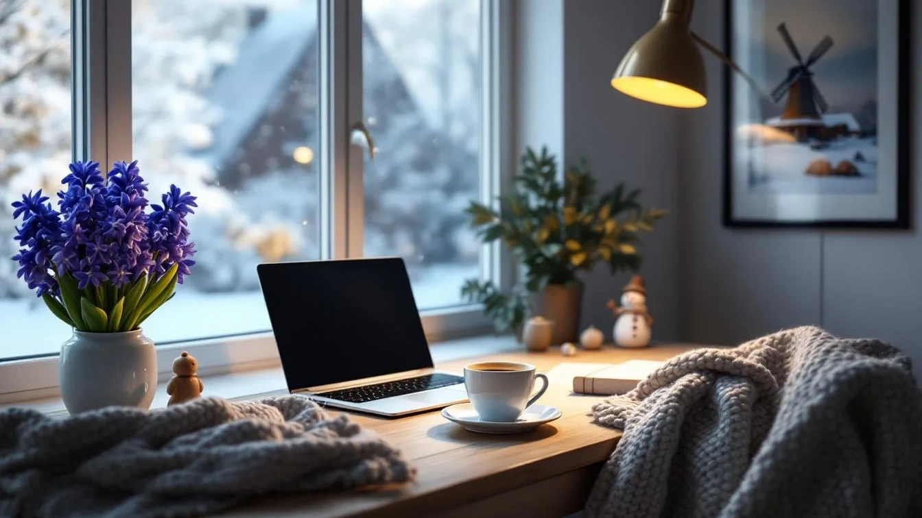 Ik probeerde deze gewoonte 3 weken, thuiswerken in de winter werd zo veel makkelijker