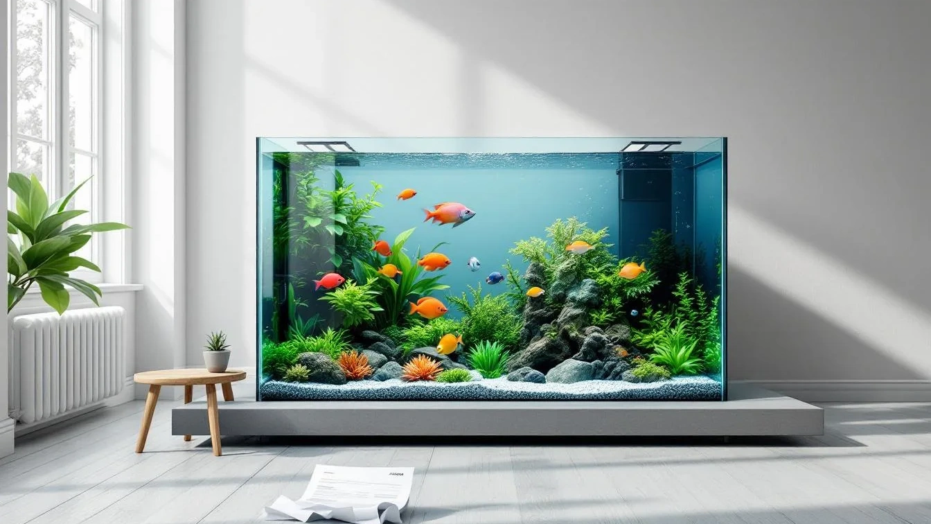 Niet de huur, niet de borg, deze huurder laat een enorm aquarium en rekening achter