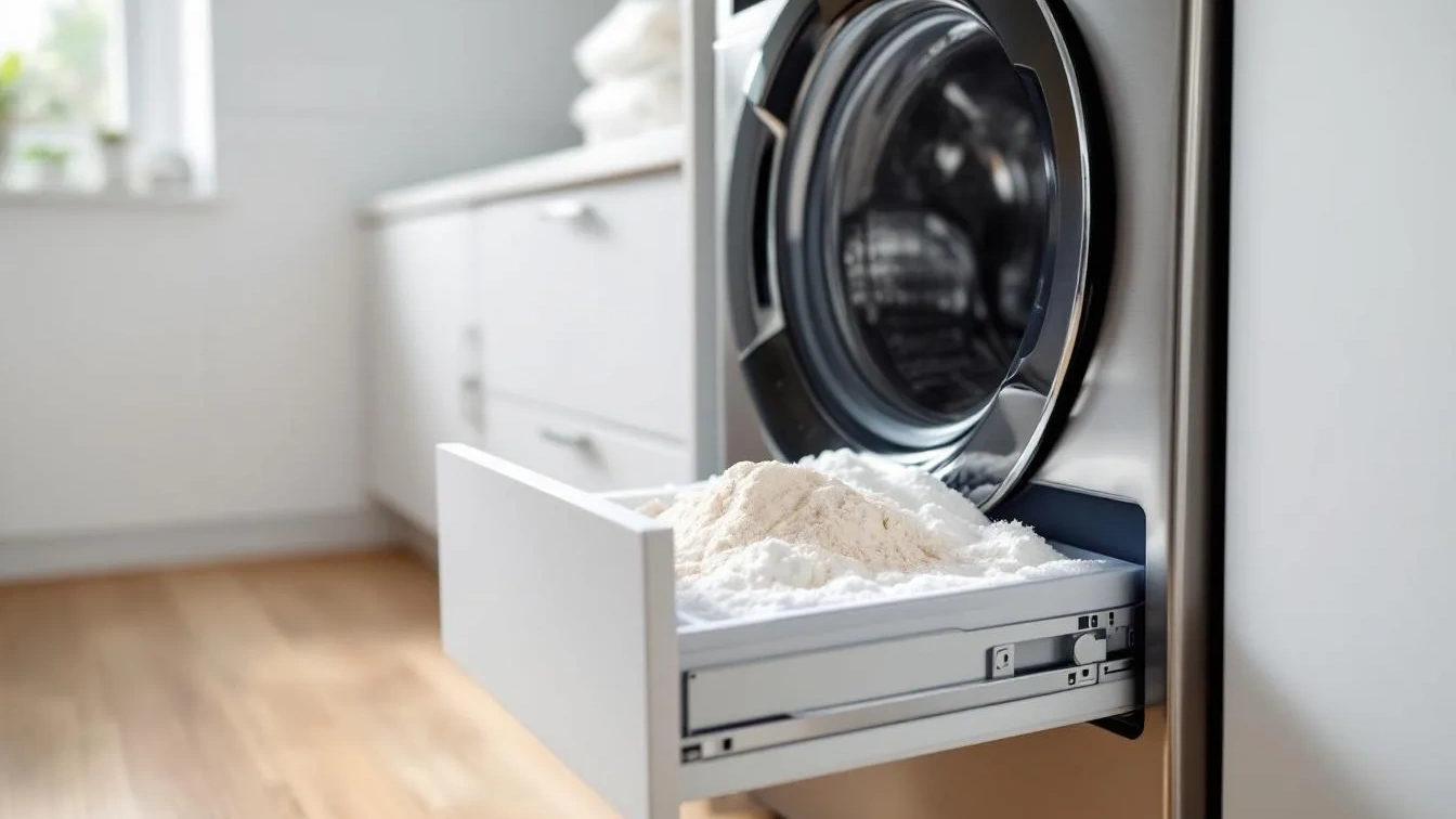 Niet te veel wasmiddel, deze fout maakt je wasmachine minder effectief