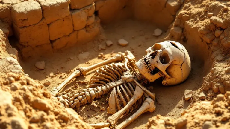 Niet ziekte maar straf, dit skelet onthult gruwelijke praktijken in Byzantijns Jeruzalem