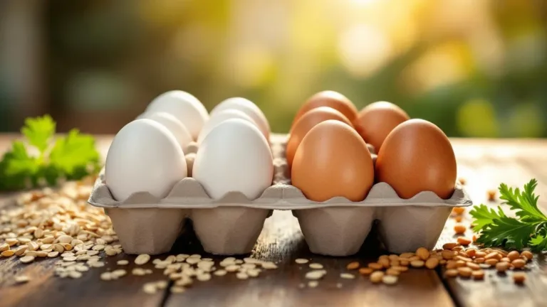 Voedingsdeskundige onthult waarom witte en bruine eieren anders zijn