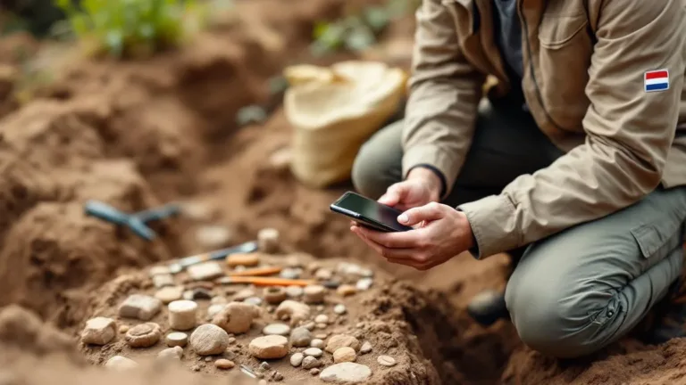 Waarom archeologen nu smartphones gebruiken om opgravingen te versnellen