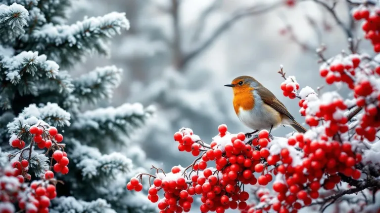 Waarom deze wintervrucht roodborstjes trouw houdt aan jouw tuin