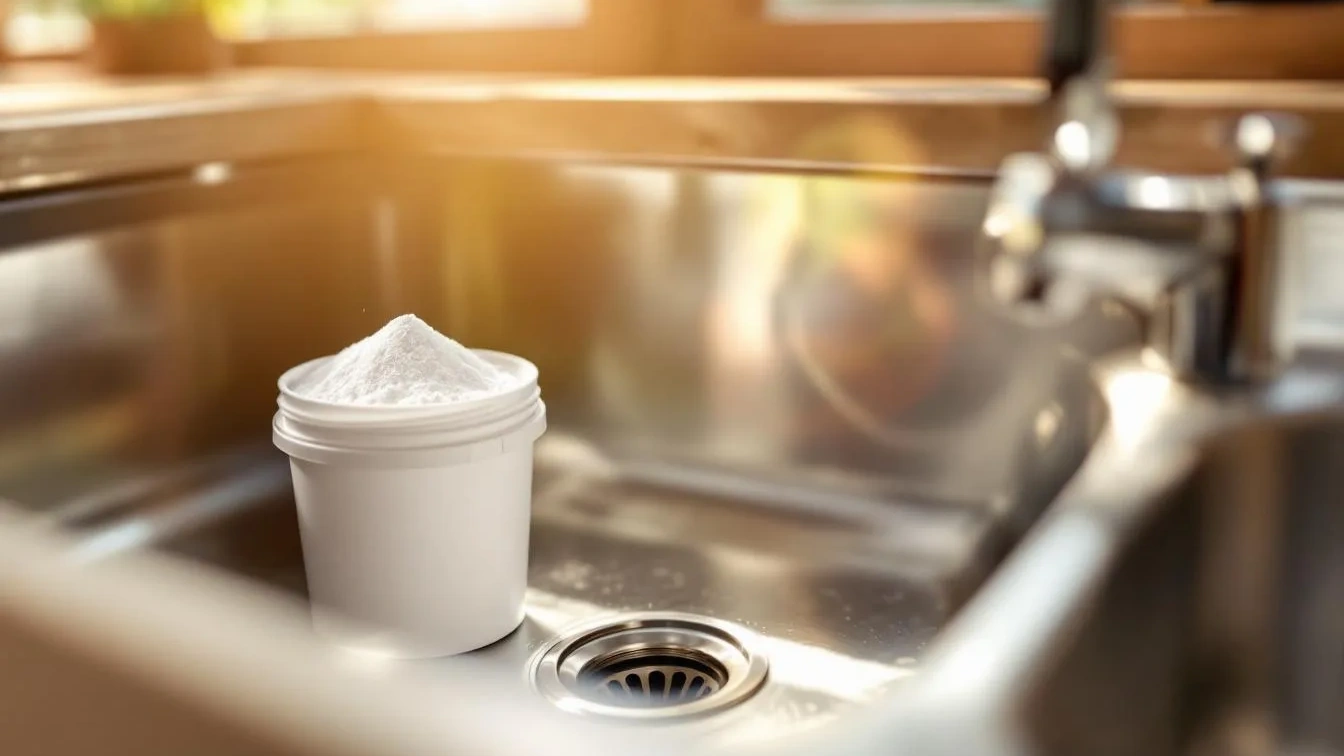 Waarom dit keukenkastje-ingredient je verstopte afvoer beter reinigt dan azijn