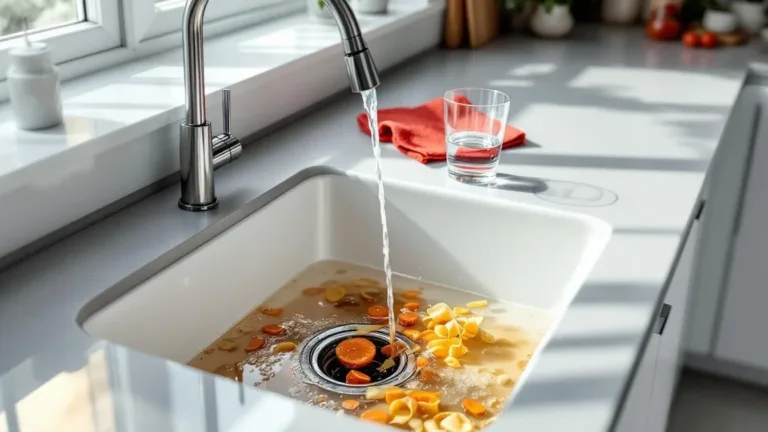 Waarom je afvoer verstopt raakt zonder dit halve glas trucje