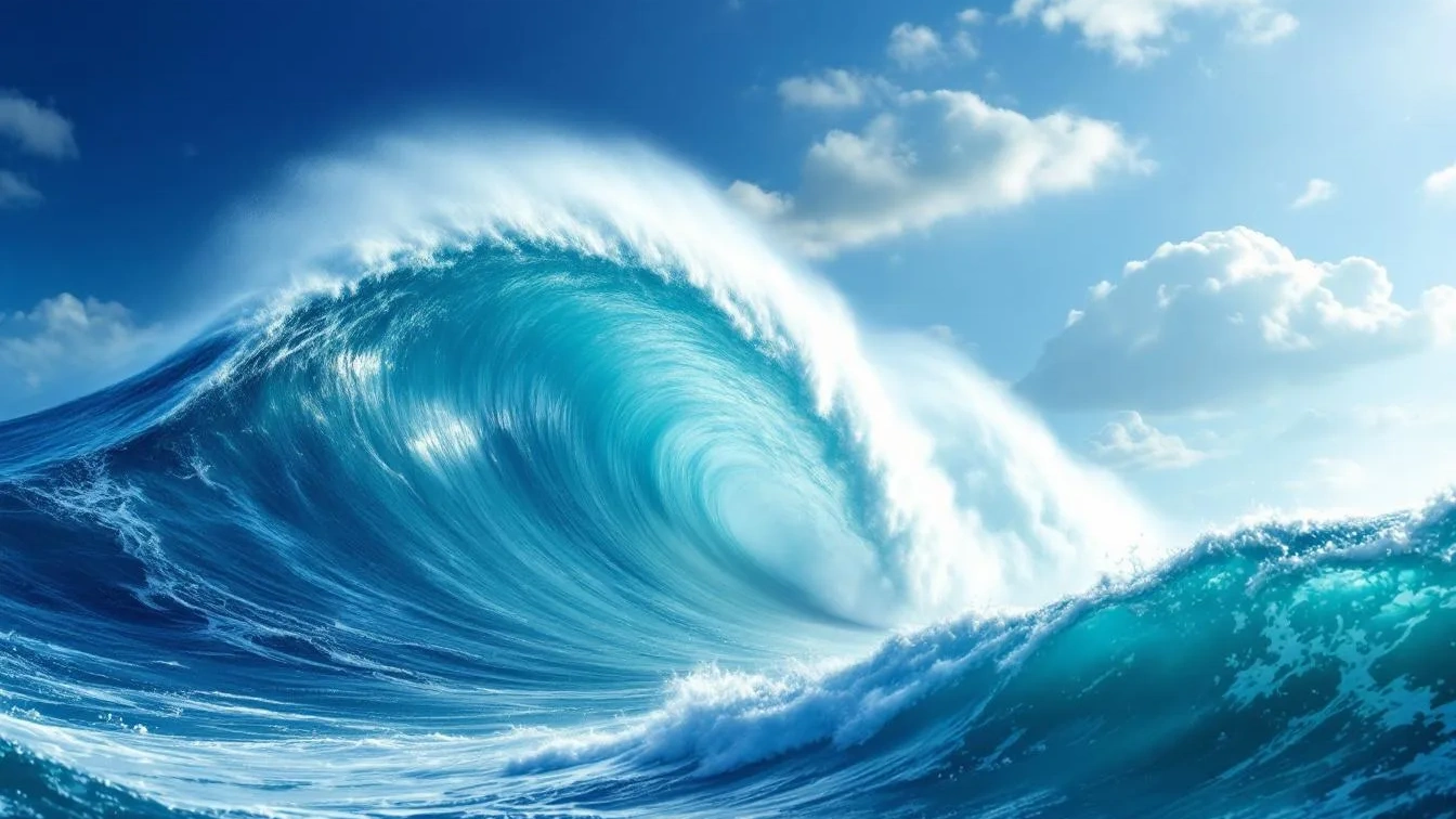 Waarom sommige oceaangolven drie keer hoger worden zonder extra wind