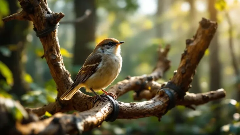 Waarom vogels met gebroken poten deze simpele constructie nodig hebben om te overleven