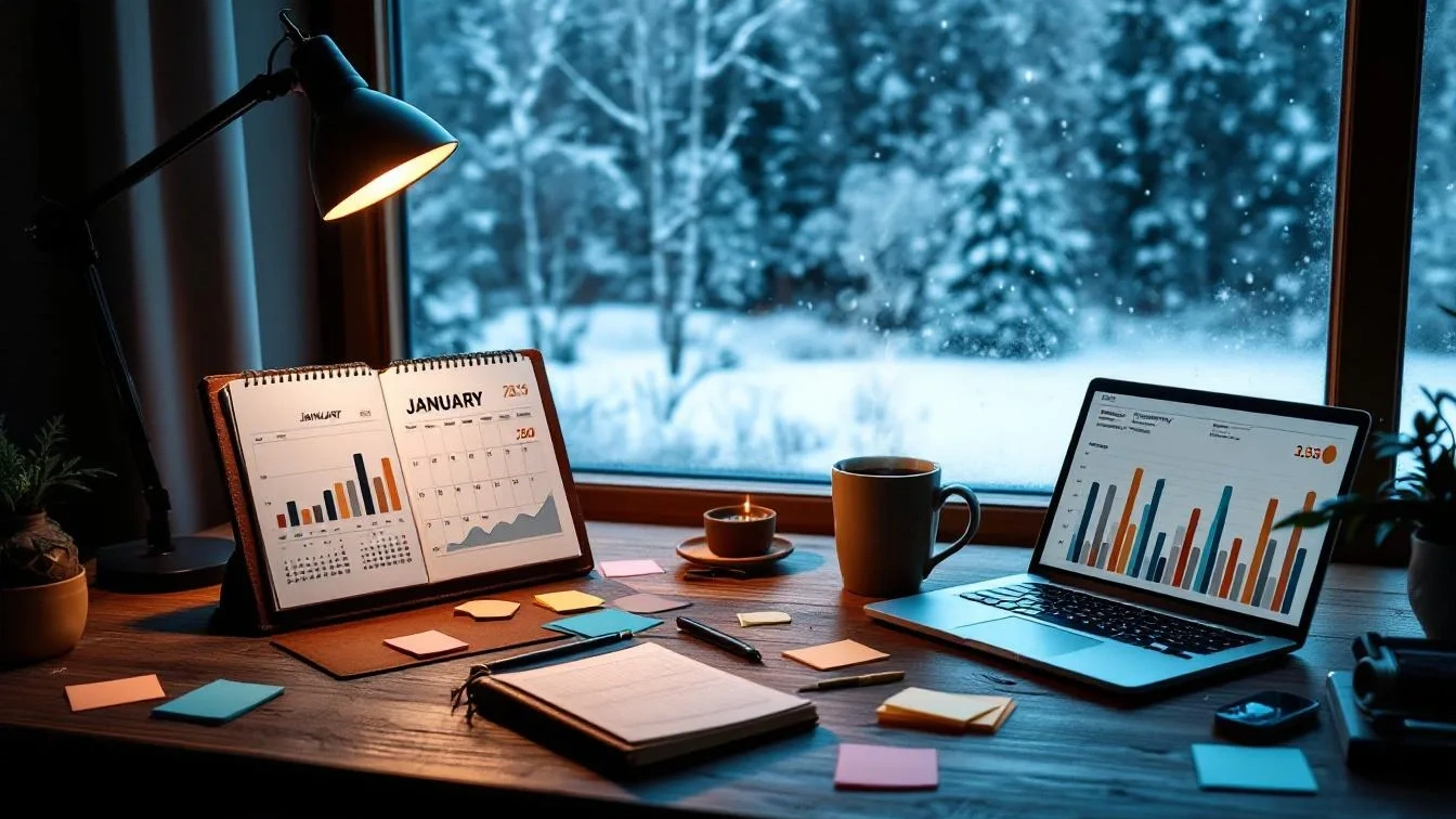 Niet alleen de kou, daarom piekt productiviteitsschuld in januari