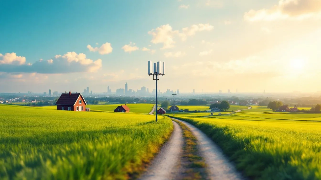 Waarom afgelegen gebieden nu sneller internet hebben dan sommige steden