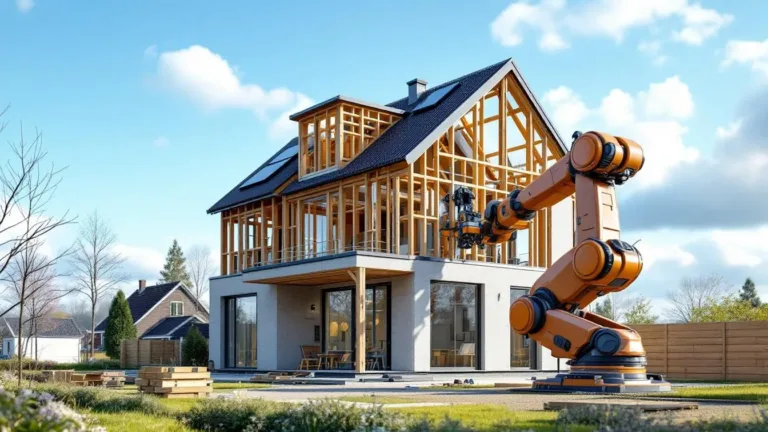Waarom een robot nu een huis van 100 m² in 24 uur kan bouwen